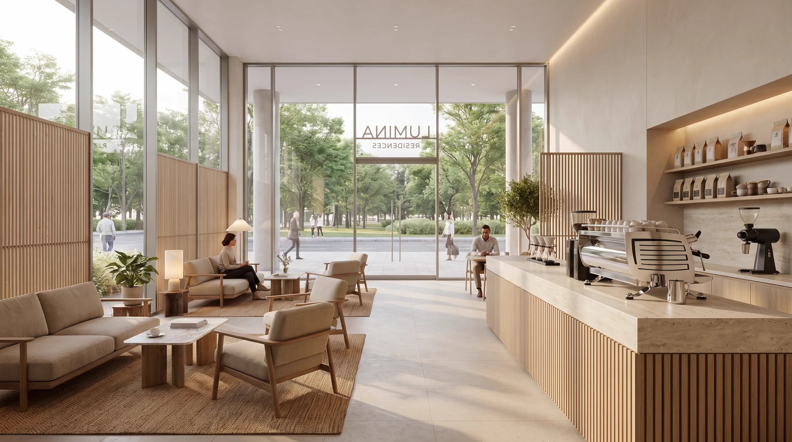 Artisan Cafe, the ground-floor specialty coffee bar
