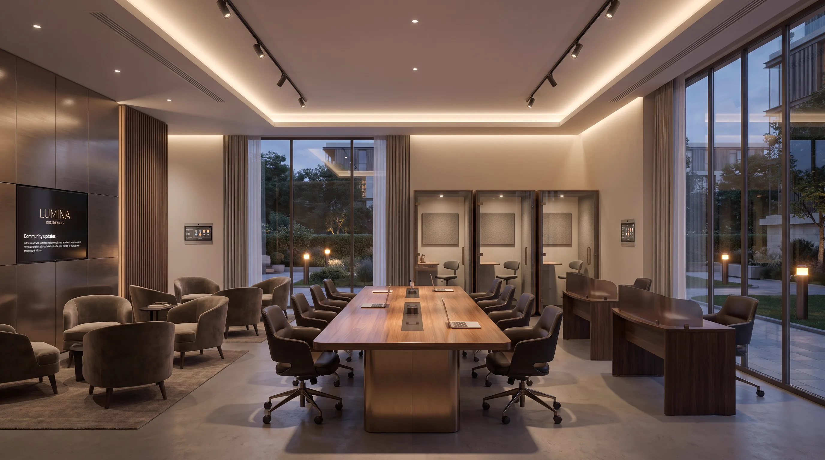 Lumina Lounge & Co-Work resident workspace